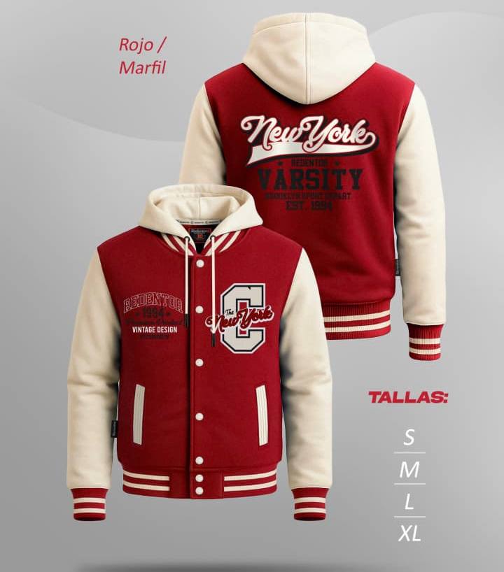 Chaqueta Beisbolera capotera ENERGY